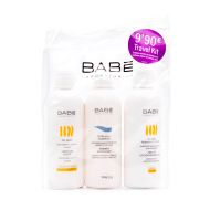 Babe Travel Kit Jabón de Aceite + Champú Extrasuave + Urea 10% Loción Reparadora