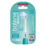 Balene by Bexident Cepillo Eléctrico Cabezales Recambio Medio x 2 Duplo
