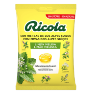 Ricola Limón Melisa Caramelos Sin Azucares 70g