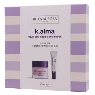 Bella Aurora K Alma Día + Contorno de Ojos Gratis Pack Ritual Anti Edad y Anti Estrés