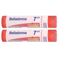 Belladonna 7 CH Glóbulos DT 4g x 2 Boiron Doble Tubo