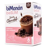 BiManan beSlim Batido Sabor Chocolate 6 Batidos