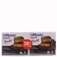 Bimanan beFit Proteína Chocolate 6 Barritas x 2 Duplo 50%Dto 2ªUd
