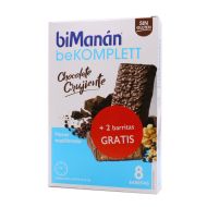 BiManan beKomplett Chocolate Crujiente 8 Barritas