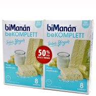 BiManan beKomplett Sabor Yogur 8+8 Barritas 2Ud 50%Dto Duplo
