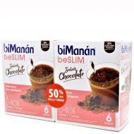 BiManan beSlim Batido Sabor Chocolate 6 Batidos 2ªUd 50%Dto DUPLO.