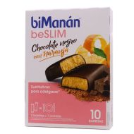 BiManán beSlim Chocolate negro con naranja.