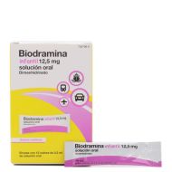 Biodramina Infantil 12 Sobres Monodosis Solución Oral