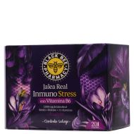 Black Bee Jalea Real Inmuno Stress con Vitamina B6 20 Ampollas Pharmacy 