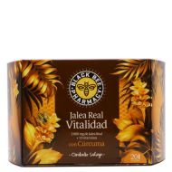 Black Bee Jalea Real Vitalidad con Cúrcuma 20 Ampollas