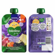Blédina Bolsita Pera Ciruela pasa Zanahoria y Remolacha 100g