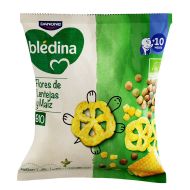 Blédina Snack Bio Flores de Lentejas y Maíz 20g