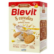 Blevit Superfibra 8 Cereales con Galletas María 500g                                                