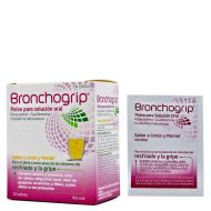 Bronchogrip 10 Sobres Sabor Limón y Mentol