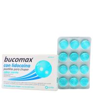 Bucomax con Lidocaína 24 Pastillas Para Chupar Menta