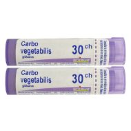 Carbo Vegetabilis 30 CH Glóbulos DT 4g x 2 Boiron Doble Tubo
