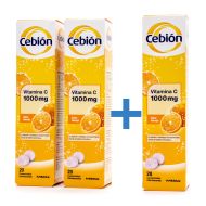 Cebión Efervescente Vitamina C 1000mg 40+20 Comprimidos Gratis