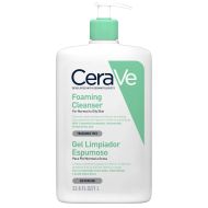 CeraVe Gel Limpiador Espumoso 1 Litro Piel Normal a Grasa