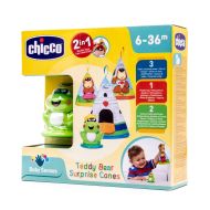 Chicco 2 en 1 Teddy Conos Mágicos 6-36 Meses Juguete