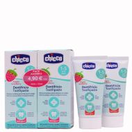 Chicco Pasta Dientes +6M Manzana Y Banana Duplo