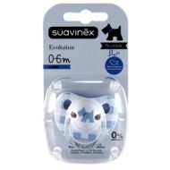 Suavinex Chupete Evolution Tetina de Latex Anatómica 0-6m