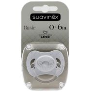 Suavinex Chupete White Basic Látex 0-6m