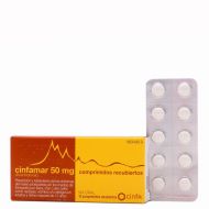 Cinfamar 50 mg 10 Comprimidos Recubiertos