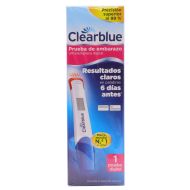 ClearBlue Prueba de Embarazo Ultratemprana 1 Test de Embarazo-1