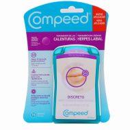 Compeed Calenturas Tratamiento Herpes Labial Discreto 15 Parches-1