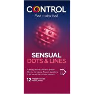 Control Dots & Lines 12 Preservativos