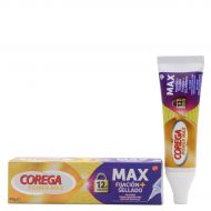 Corega Max Fijación + Sellado Crema Fijadora Para Prótesis Dentales 40g