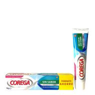 Corega Sin Sabor Crema Fijadora Para Prótesis Dentales 70g Formato Ahorro