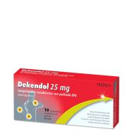 Dekendol 25mg 10 Comprimidos