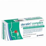 Deratin Complex 30 Comprimidos Para Chupar Sabor Menta Normon 
