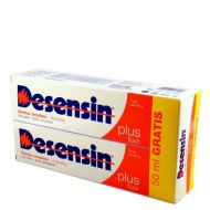 Desensin Plus Flúor Pasta Dentífrica 125ml x 2 Duplo      