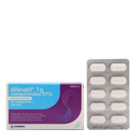 Difenatil 1g Paracetamol 10 Comprimidos 