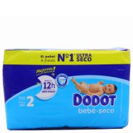 Dodot Ultra Seco Talla 2 de 4 a 8 kg 44 Pañales Bebé Seco