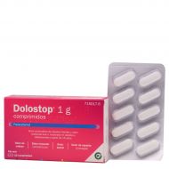 Dolostop 1g Paracetamol 10 Comprimidos