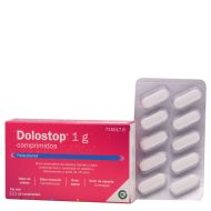 Dolostop 1g Paracetamol 10 Comprimidos