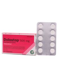 Dolostop 500mg Paracetamol 20 Comprimidos