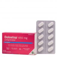 Dolostop 650 mg Paracetamol 20 Comprimidos