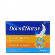 DormiNatur Melatonina 30 Comprimidos de Liberación Prolongada REGULACIÓN DEL SUEÑO