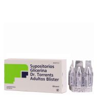 Supositorios Glicerina Doctor Torrents Adultos Blister 12 Supositorios