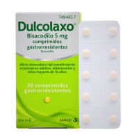 Dulcolaxo Bisacodilo 5mg 30 Comprimidos Gastrorresistentes