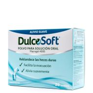 DulcoSoft Polvo para Solución Oral Sabor Neutro Sanofi 20 Sobres