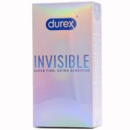 Durex Invisible Super Fino Extra Sensitivo 12 Preservativos