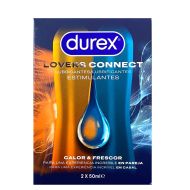 Durex Lovers Connect Calor y Frescor 50ml x 2 
