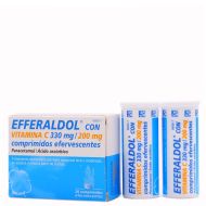 Efferalgan Vitamina C 330mg/200mg  20 Comprimidos Efervescentes