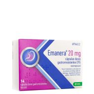 Emanera 20mg 14 Cápsulas Gastrorresistentes