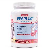 Epaplus Colágeno+Silicio+Hialurónico+Magnesio+Calcio Polvo Sabor Vainilla 383g
